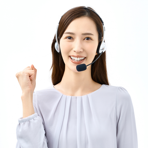 東京都北区の葬儀社ケアーズコーポレーションのコールセンターの女性