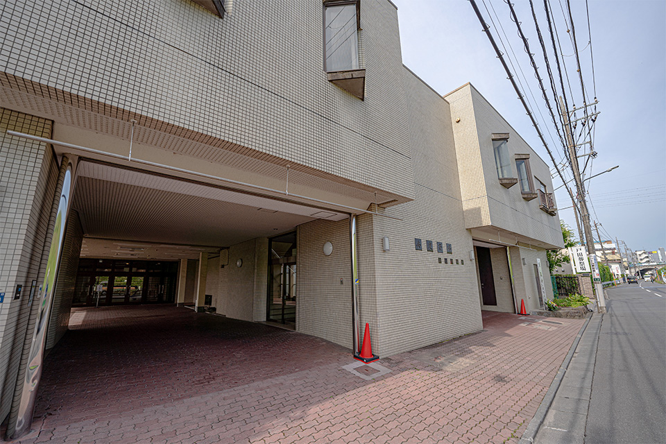 船渡斎場の外観